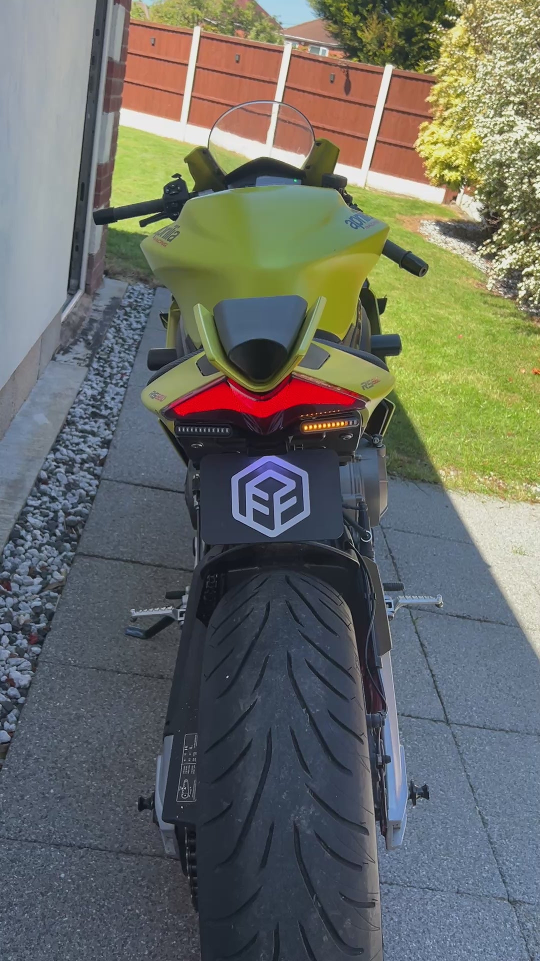 Aprilia RS660 / Tuono 660 Integrated LED Tail Tidy – 2020-2026 – product demonstration video