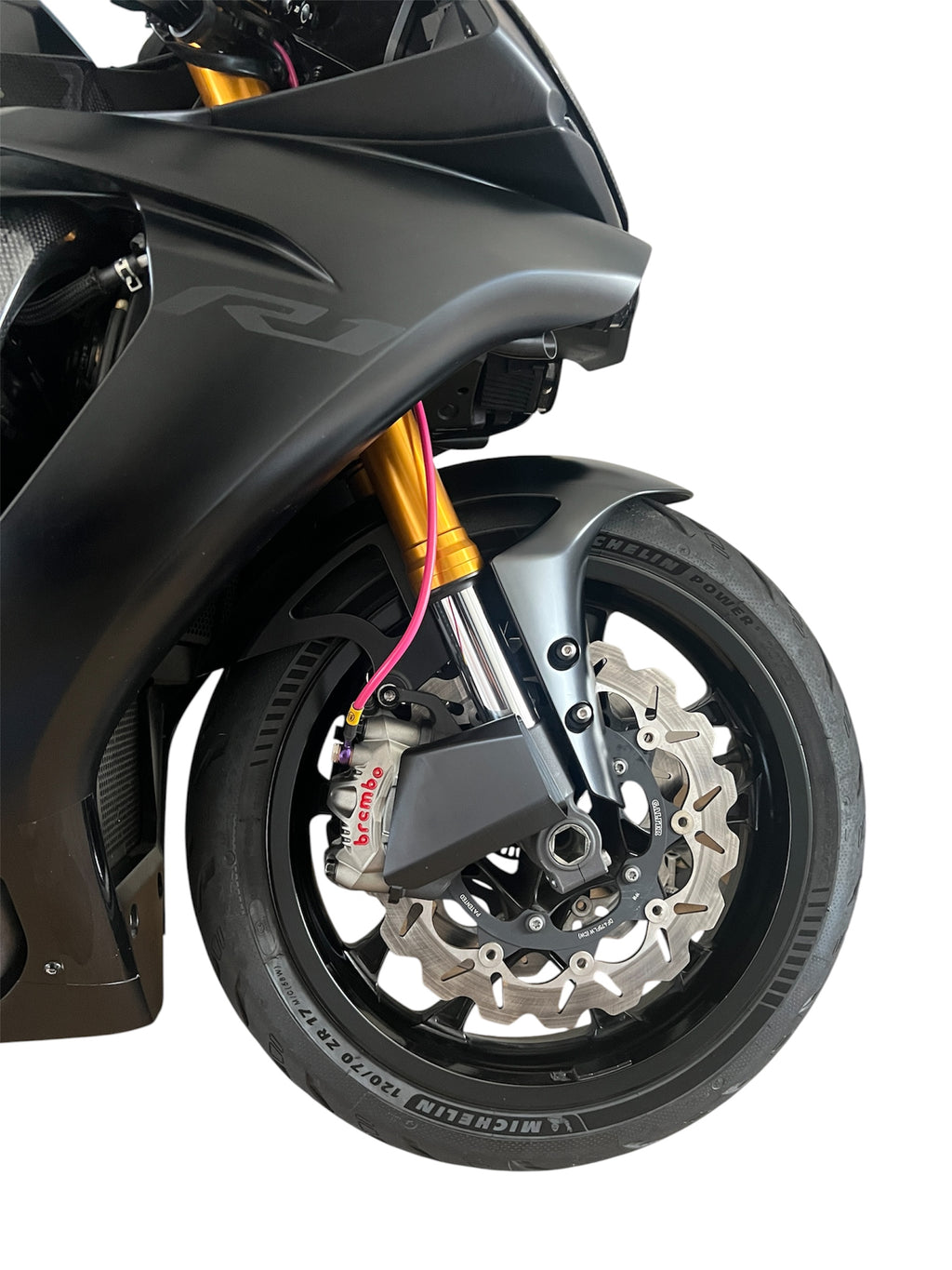 Motorcycle Brake Cooling Ducts – 108mm Caliper Spacing – product view 5