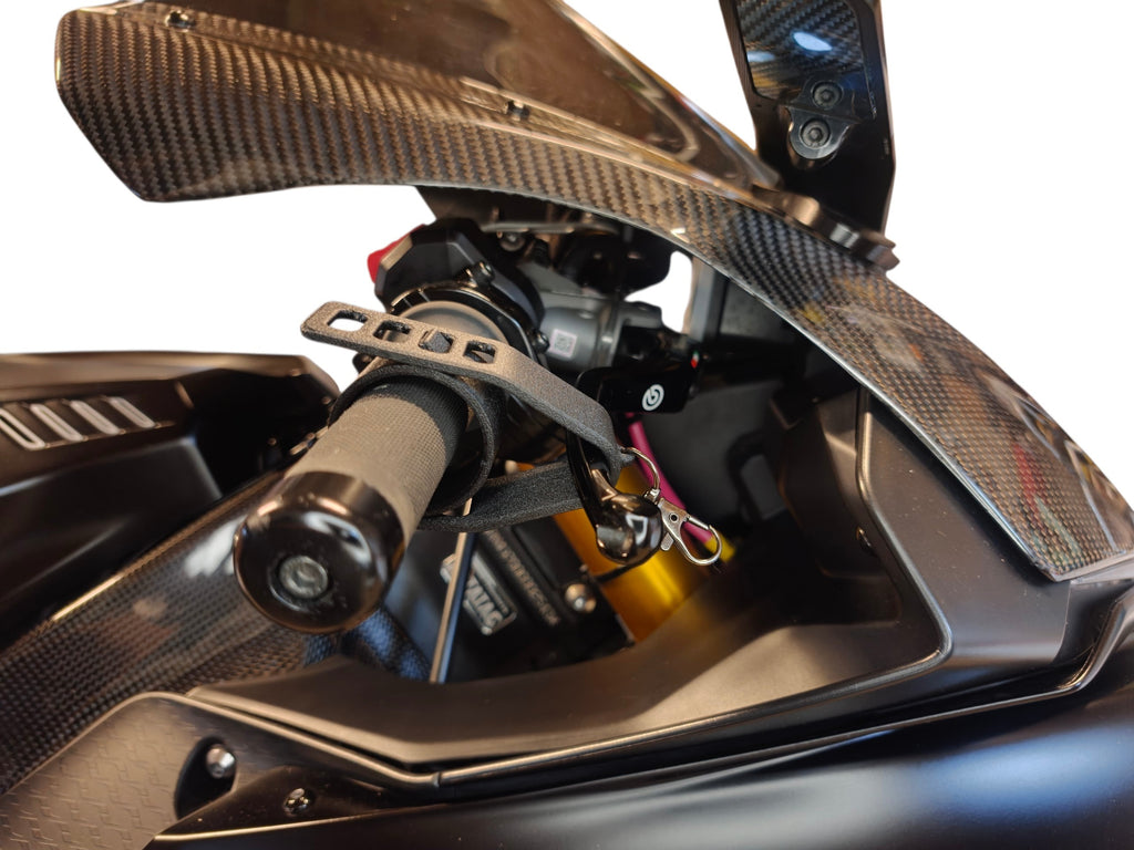 Heavy-Duty Motorcycle Brake Lever Jammer – Transport Lock – product view 3