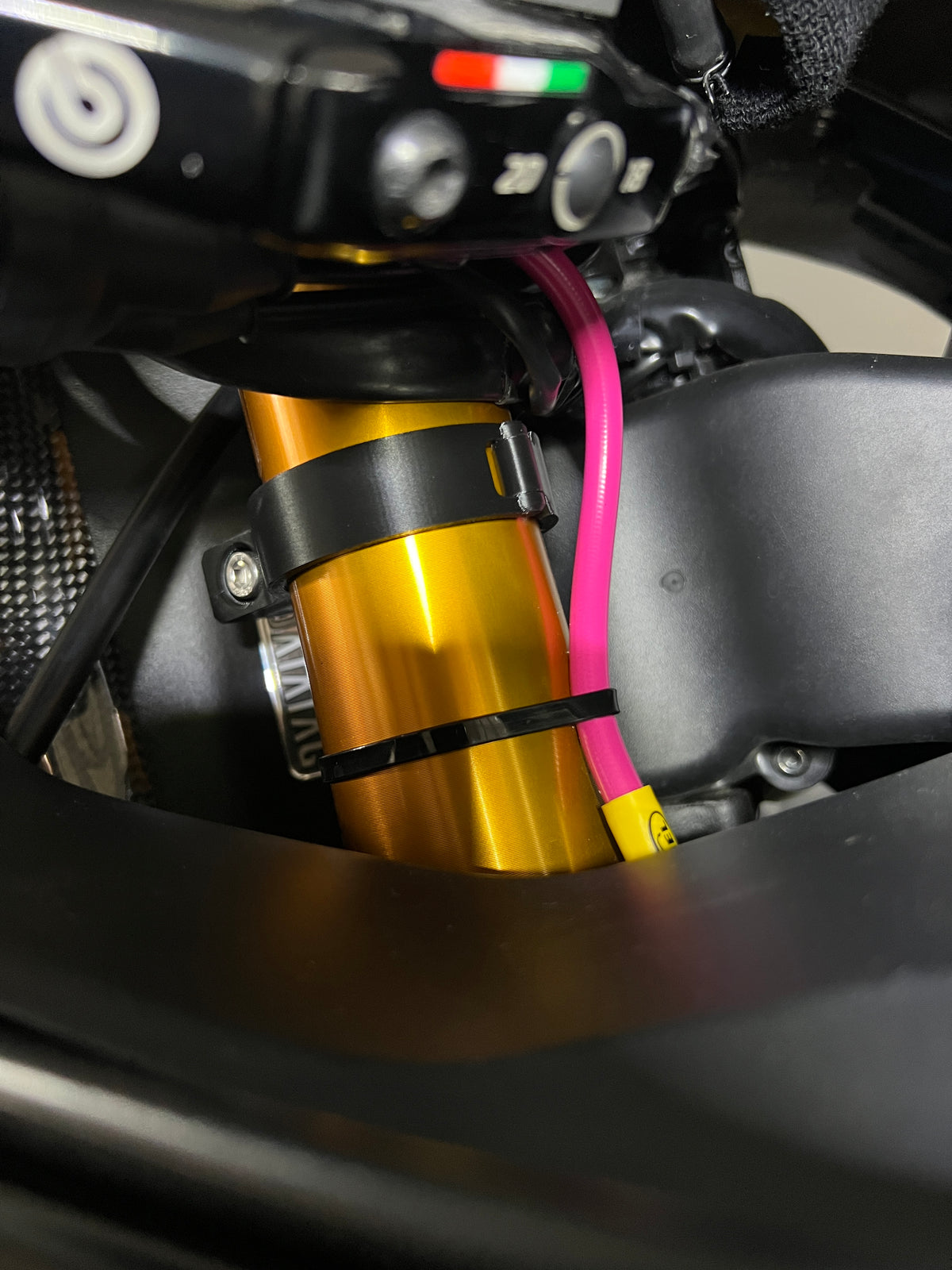 Hinged Motorcycle Steering Limit Stops – 41-55mm – product view 3