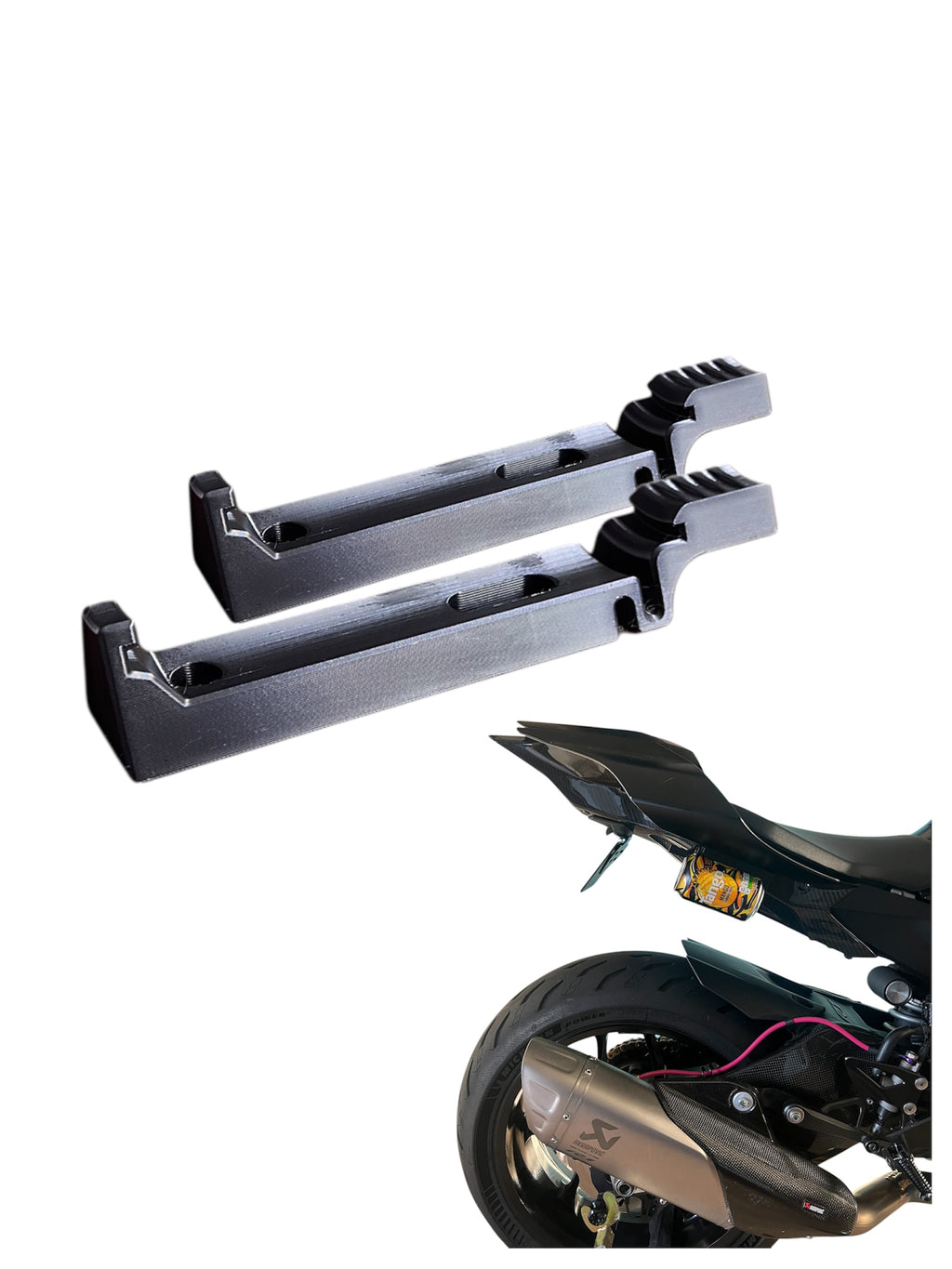 Motorcycle Quick-Release Drinks Can Holder – Twin Pack – product view 5