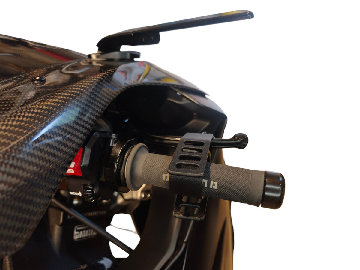 Heavy-Duty Motorcycle Brake Lever Jammer – Transport Lock – product view 2