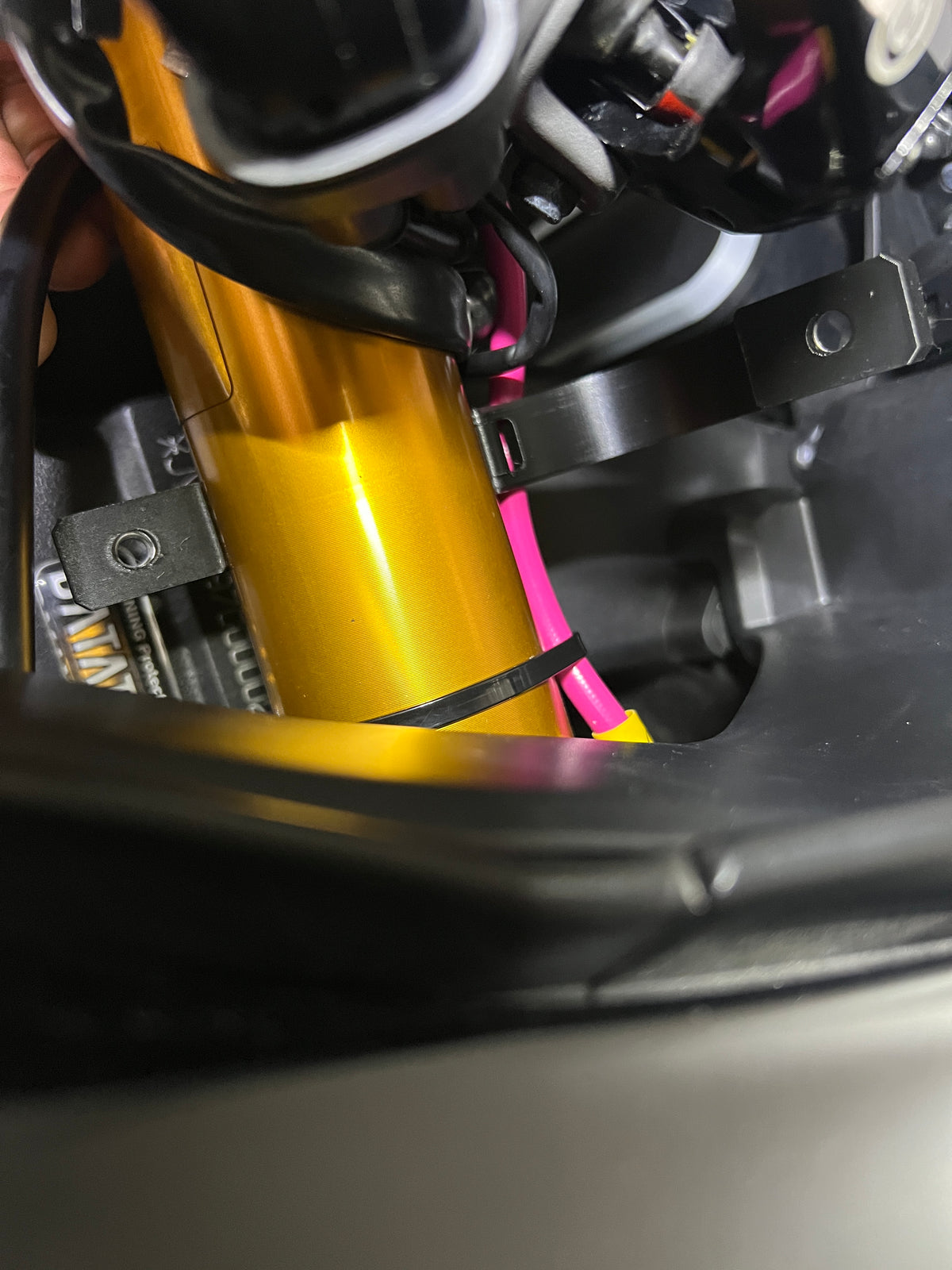Hinged Motorcycle Steering Limit Stops – 41-55mm – product view 2