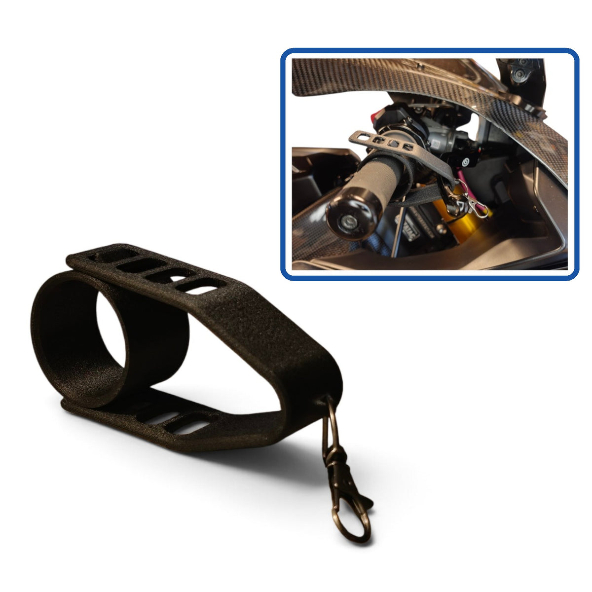 Heavy-Duty Motorcycle Brake Lever Jammer – Transport Lock