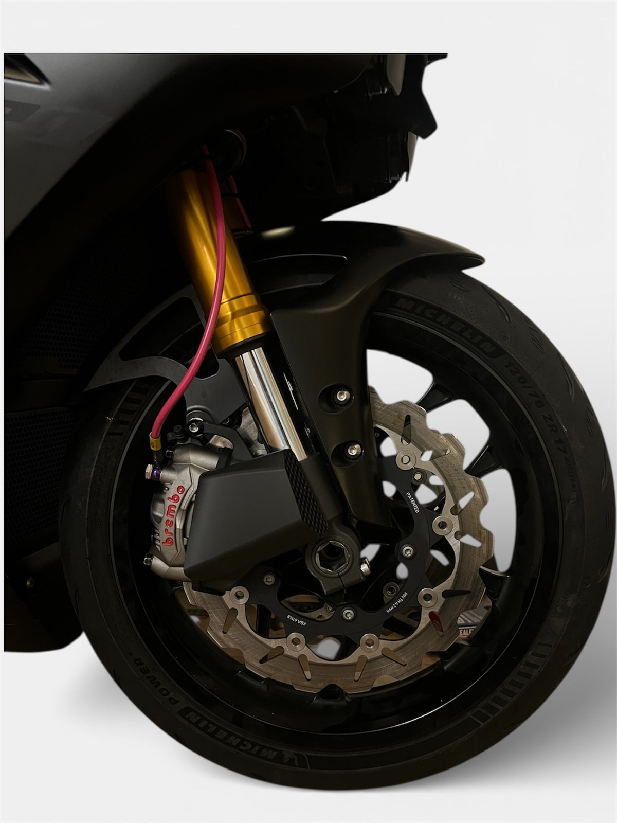 Motorcycle Brake Cooling Ducts – 108mm Caliper Spacing