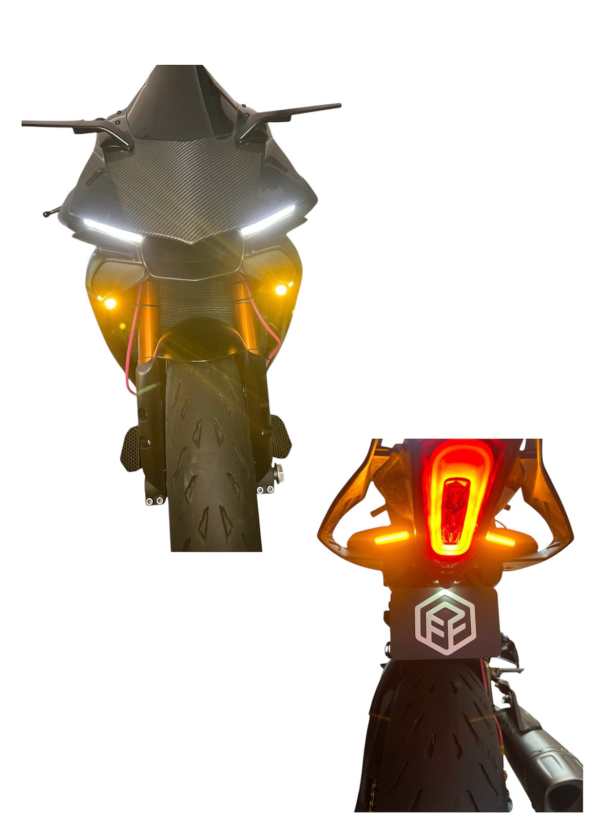 Yamaha R1 / R1M Complete LED Indicator Set | Front & Rear | 2015-2026
