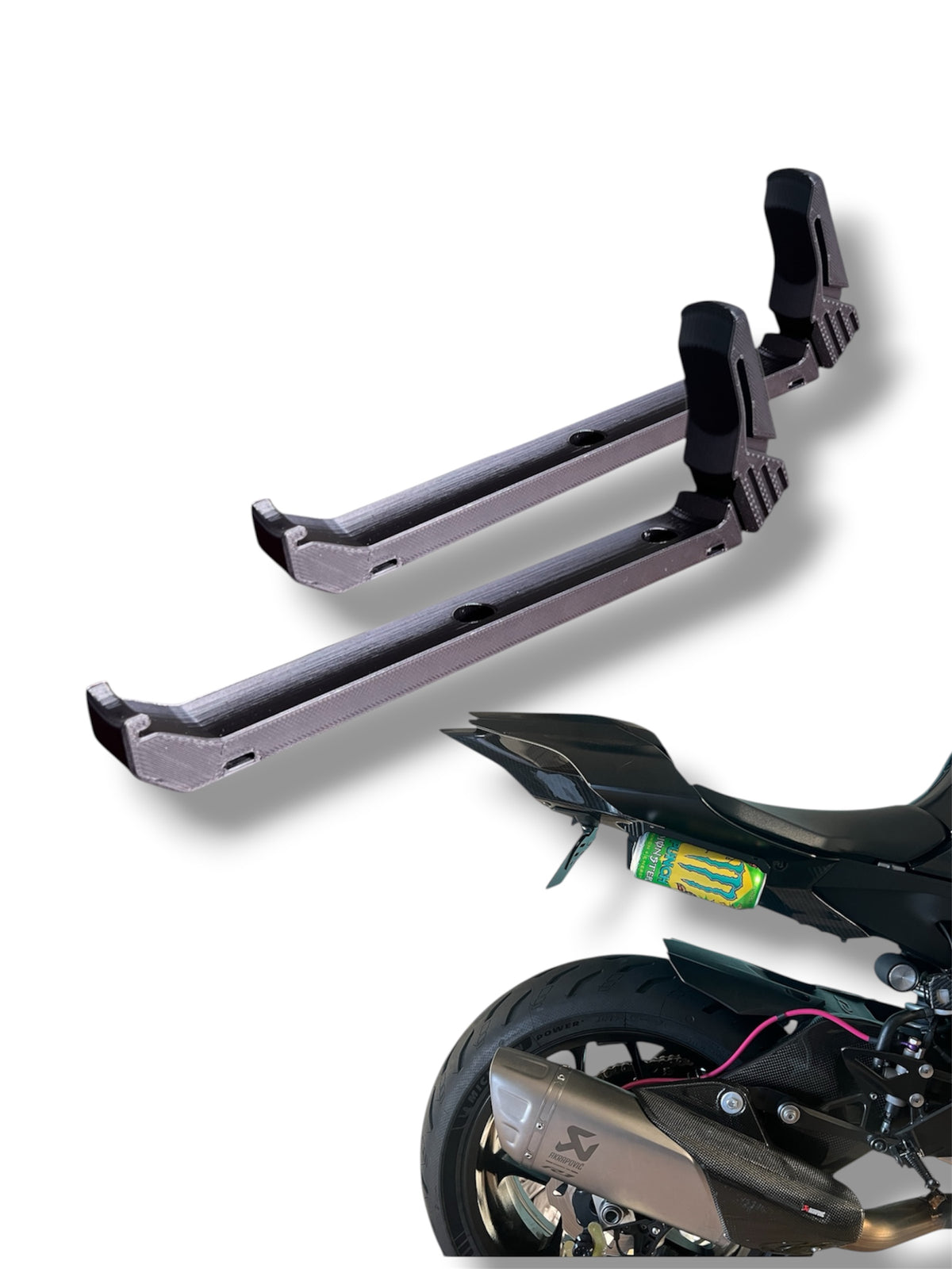 Motorcycle Quick-Release Drinks Can Holder – Twin Pack